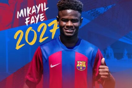 FC Barcelone : Le Sénégalais Mikayil Faye convoqué par Xavi